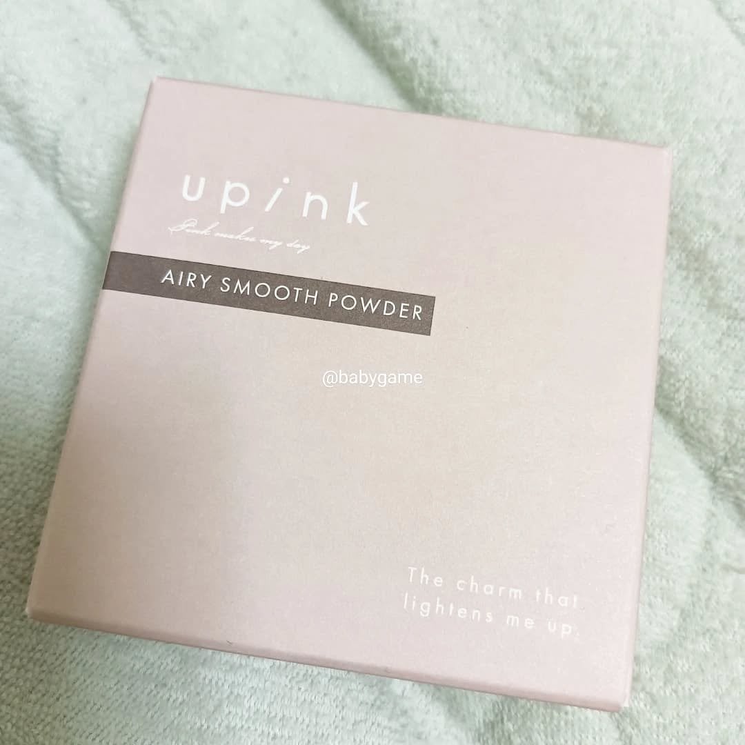 エアリースムースパウダー/upink/プレストパウダーを使ったクチコミ(2枚目)
