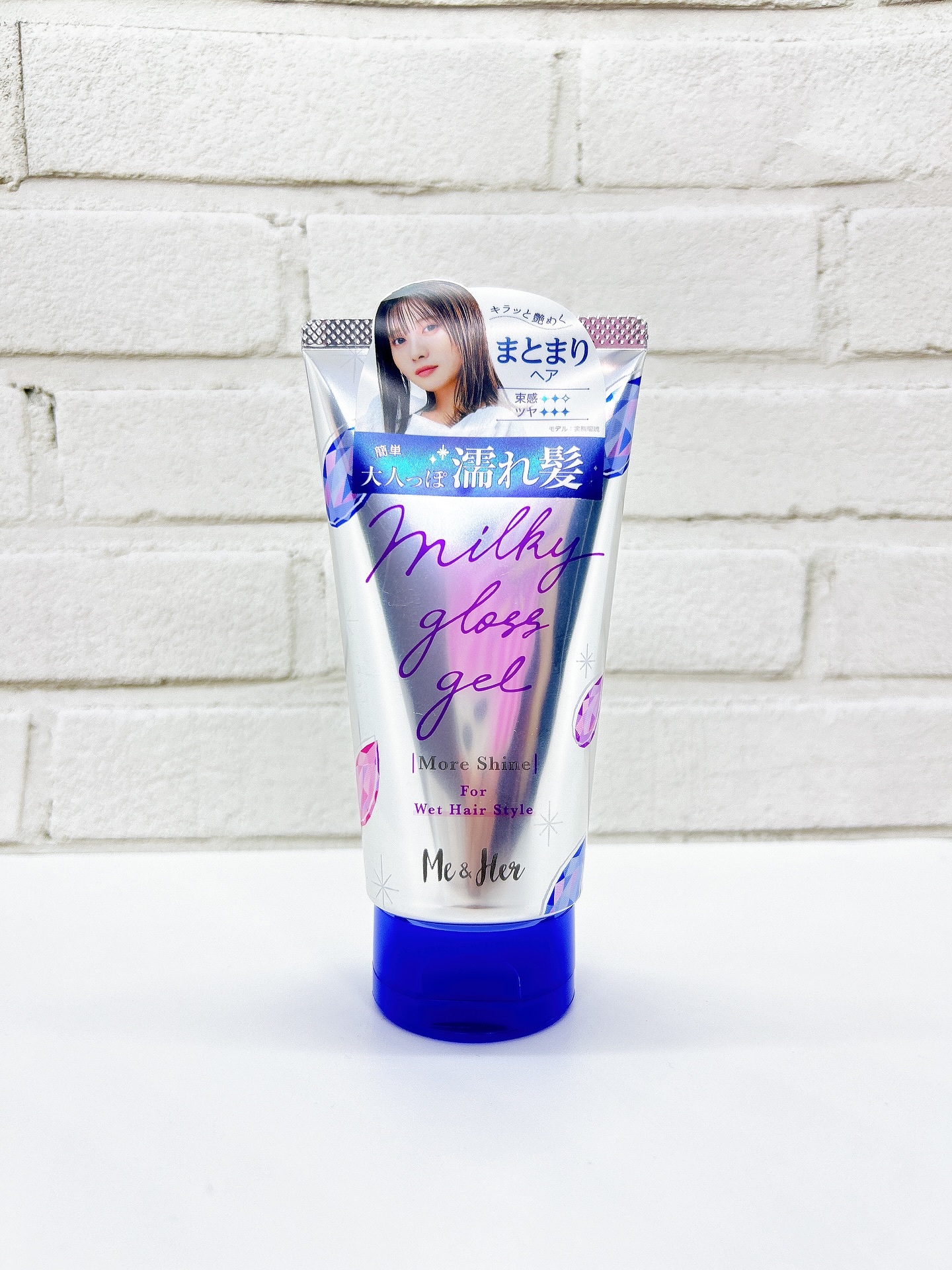ミルキィグロスジェル モアシャイン/Me&Her/ヘアジェルを使ったクチコミ（1枚目）