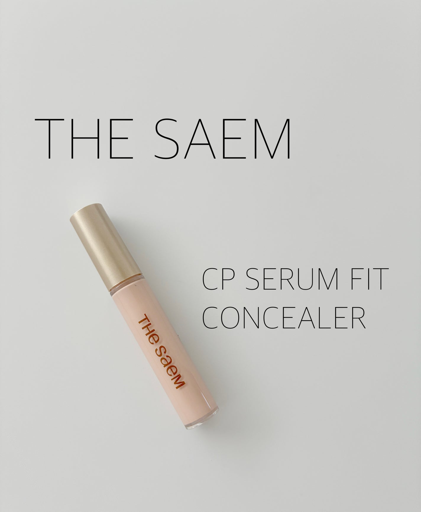 CPセラムフィットコンシーラー/the SAEM/リキッドコンシーラーを使ったクチコミ(1枚目)