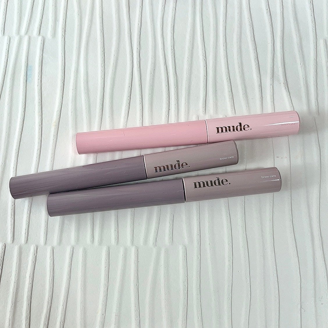 インスパイアスキニーブロウカラ/mude./眉マスカラを使ったクチコミ(1枚目)