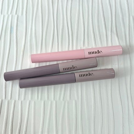 インスパイアスキニーブロウカラ/mude/眉マスカラを使ったクチコミ(1枚目)