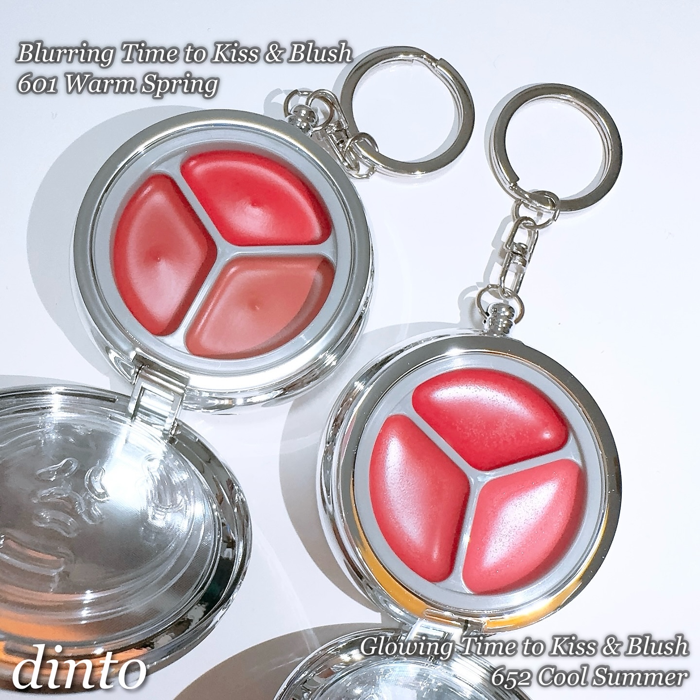 ブラーリングタイムトゥーキスアンドブラッシュ/Dinto/口紅を使ったクチコミ（3枚目）