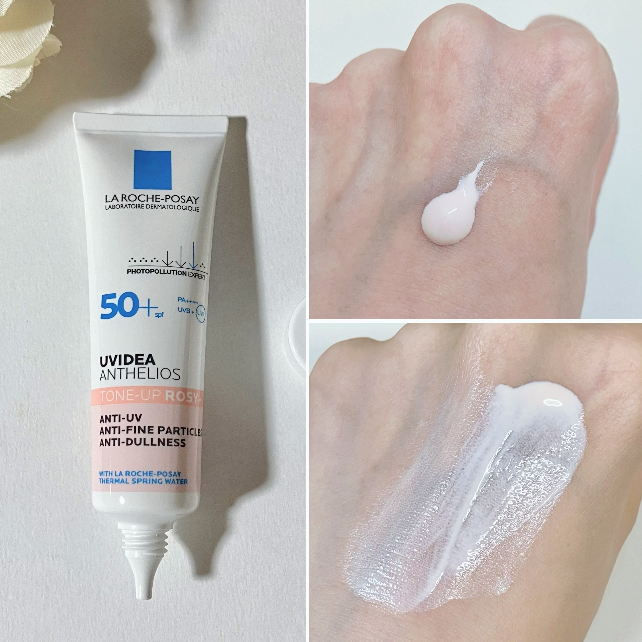 UVイデア XL プロテクショントーンアップ ローズ+/ラ ロッシュ ポゼ/日焼け止め・UVケアを使ったクチコミ（3枚目）
