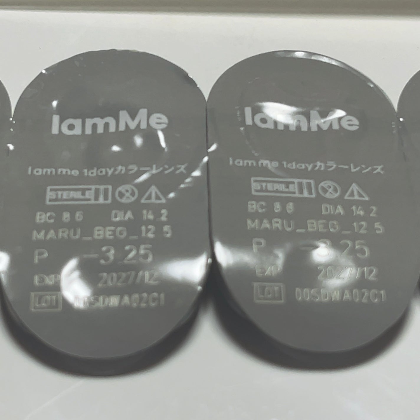 MARU-MARU/IamMe/カラーコンタクトレンズを使ったクチコミ(3枚目)