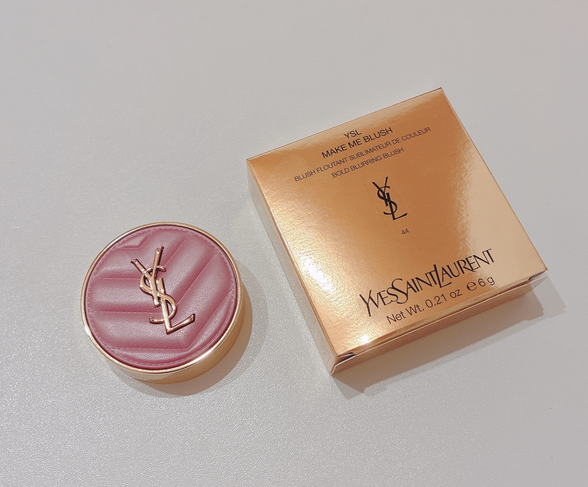 YSL メイクミーブラッシュ パウダー/YVES SAINT LAURENT BEAUTE/パウダーチークを使ったクチコミ（1枚目）