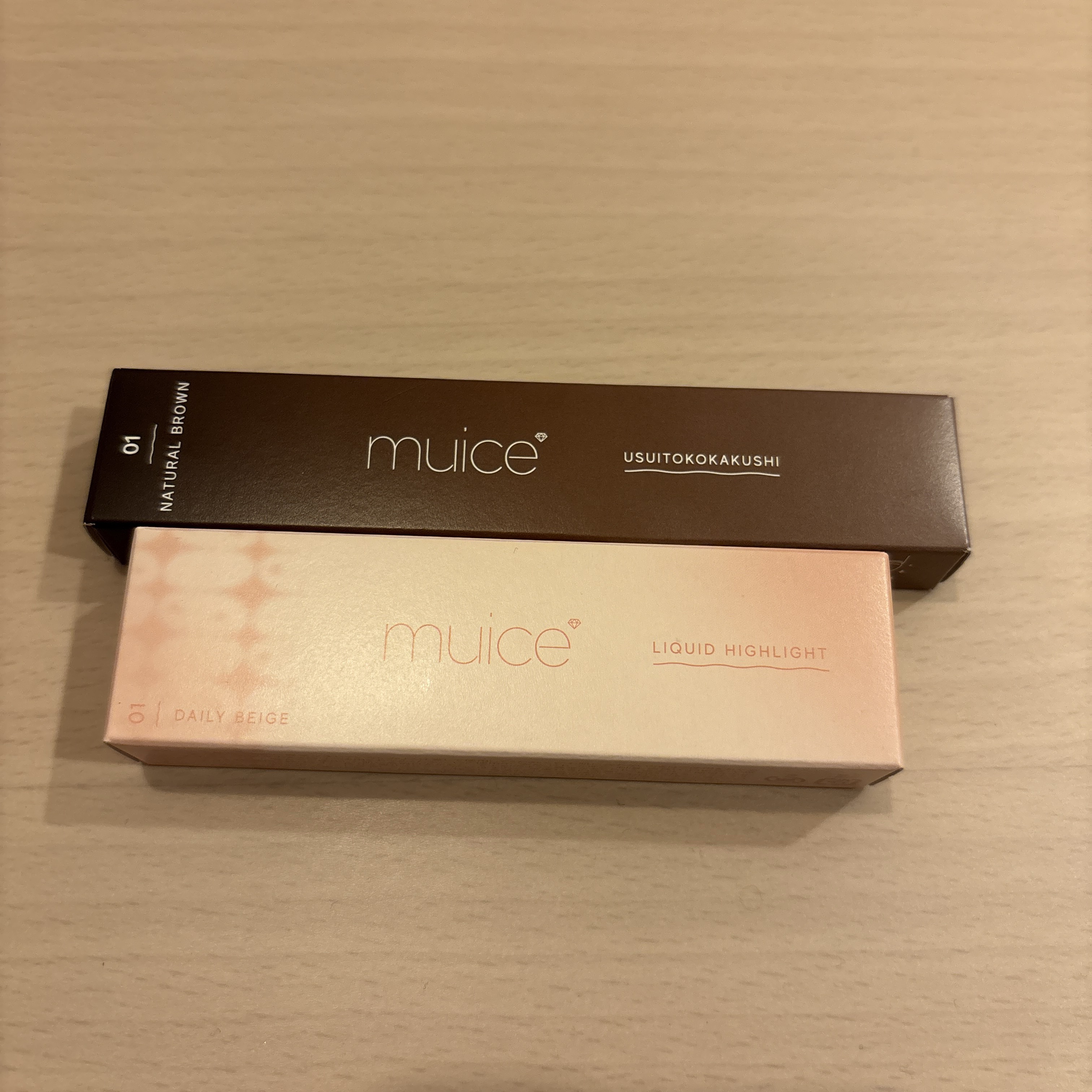 ウスイトコカクシ 02 ダークブラウン(限定)/muice/その他スタイリングを使ったクチコミ（1枚目）