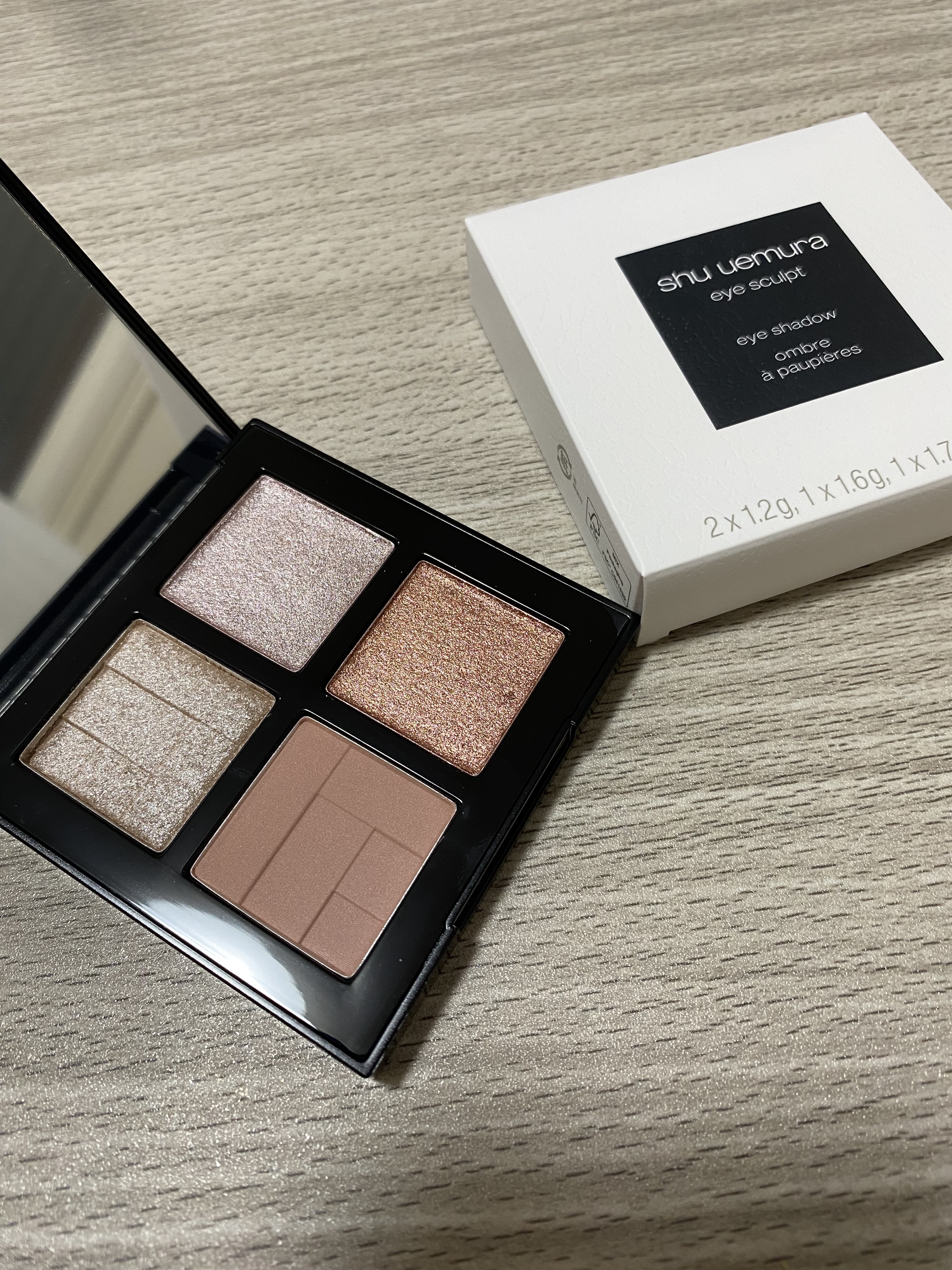 アイスカルプト/shu uemura/アイシャドウパレットを使ったクチコミ（1枚目）