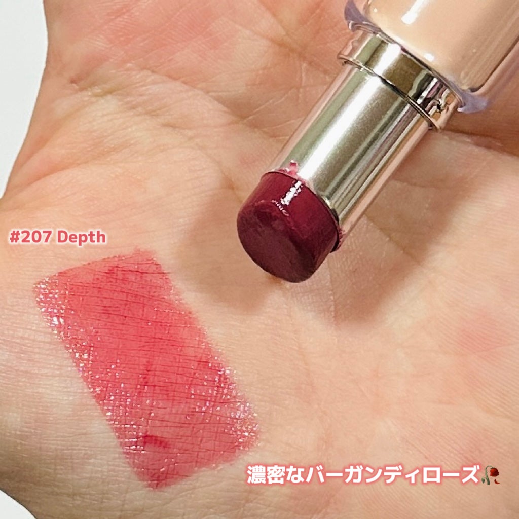 ボンディンググロウリップスティック/Laka/口紅を使ったクチコミ(2枚目)