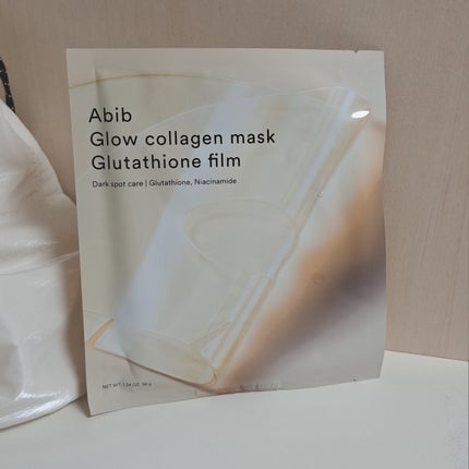 グルタチオンフィルムコラーゲンマスク/Abib /シートマスク・パックを使ったクチコミ(1枚目)