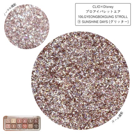 プロ アイ パレット エアー/CLIO/アイシャドウパレットを使ったクチコミ(7枚目)