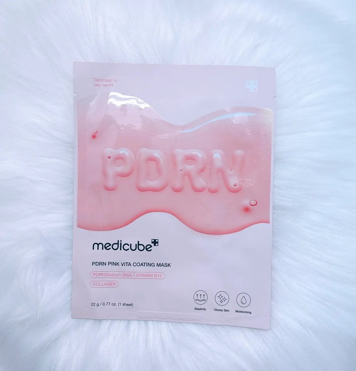 PDRNピンクビタコーティングマスク/MEDICUBE/シートマスク・パックを使ったクチコミ（1枚目）