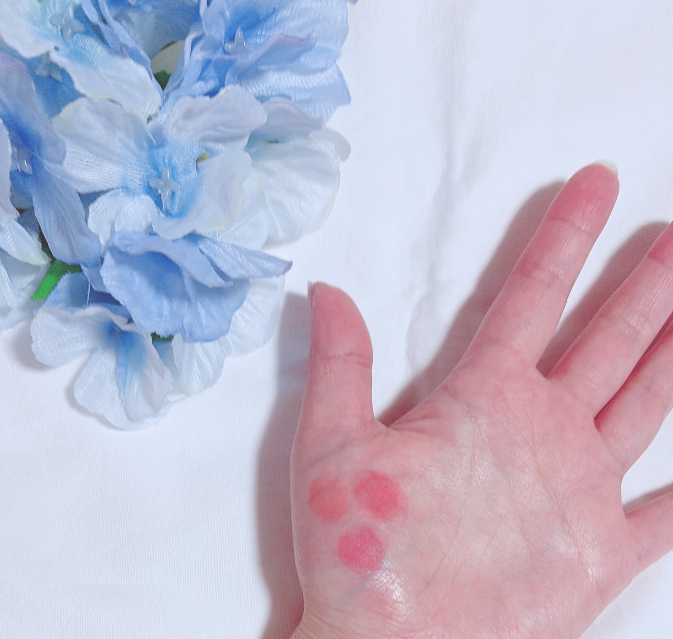 グローイングタイムトゥーキスアンドブラッシュ/Dinto/口紅を使ったクチコミ（3枚目）