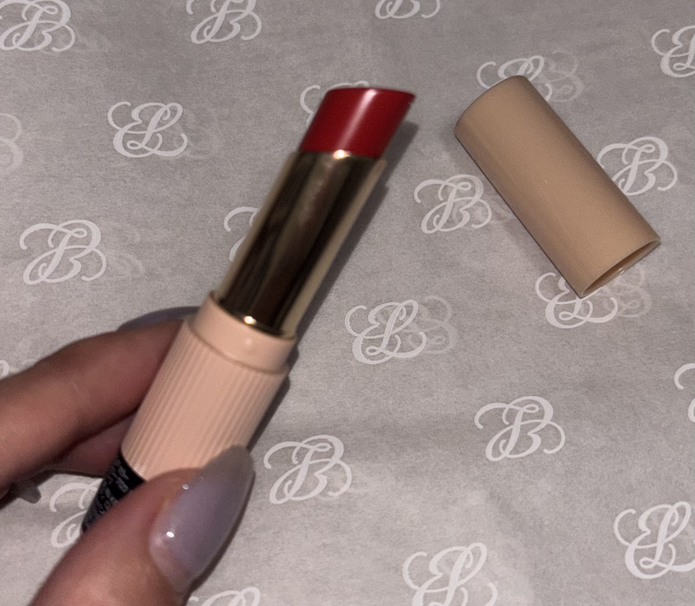 ピュア カラー ジェリー グロウ バーム 05 ピュア ローズ/ESTEE LAUDER/リップケアを使ったクチコミ（1枚目）