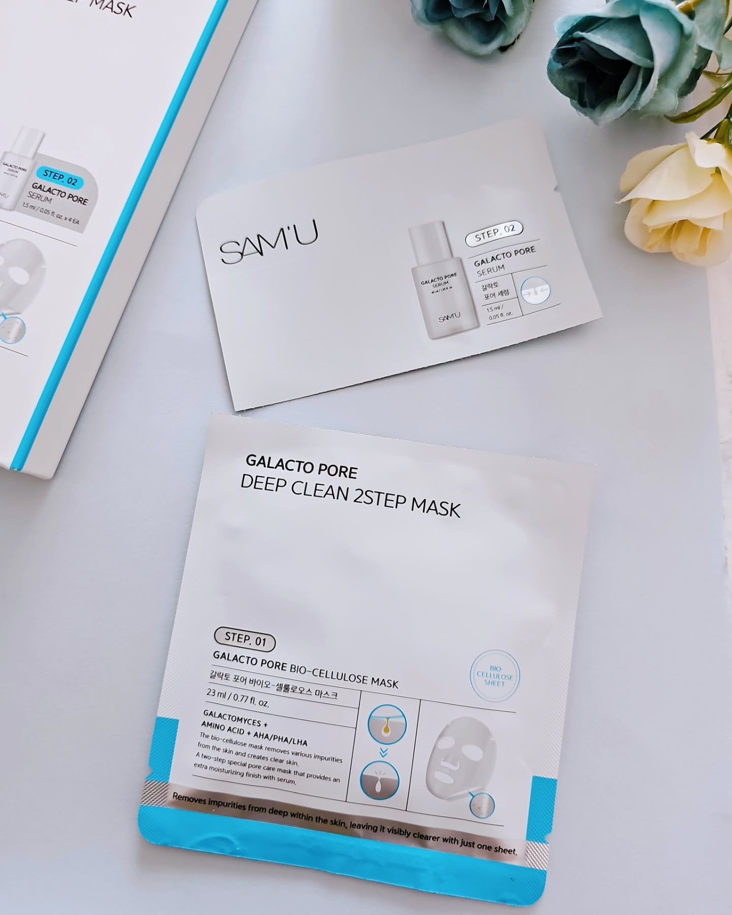 サミュ ガラクトポア ディープクリーン 2ステップマスク/SAM'U/シートマスク・パックを使ったクチコミ（2枚目）