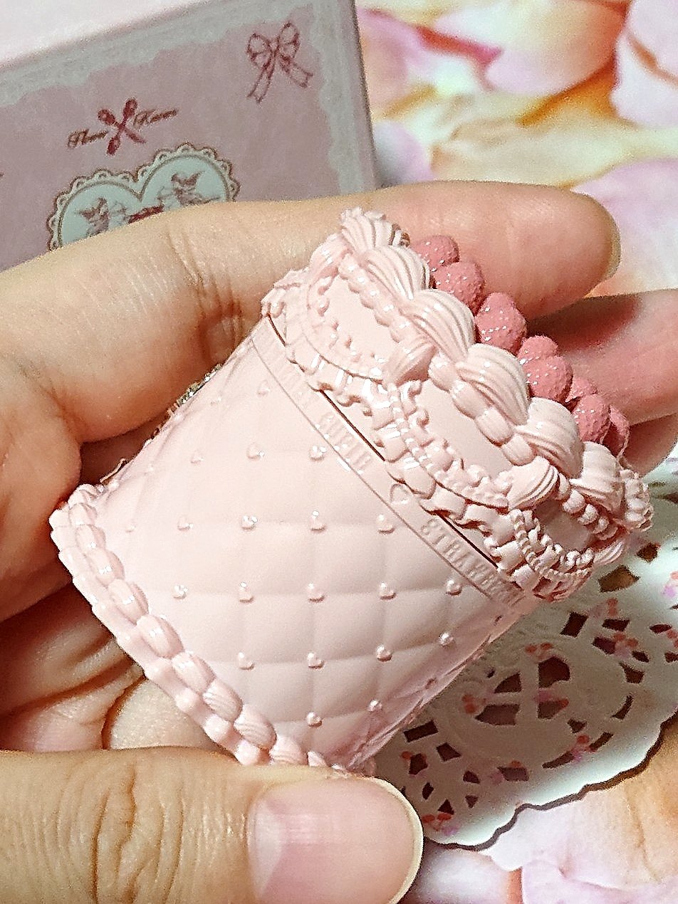 ストロベリーキューピッドコレクション ケーキリップクリーム/FlowerKnows/口紅を使ったクチコミ（3枚目）