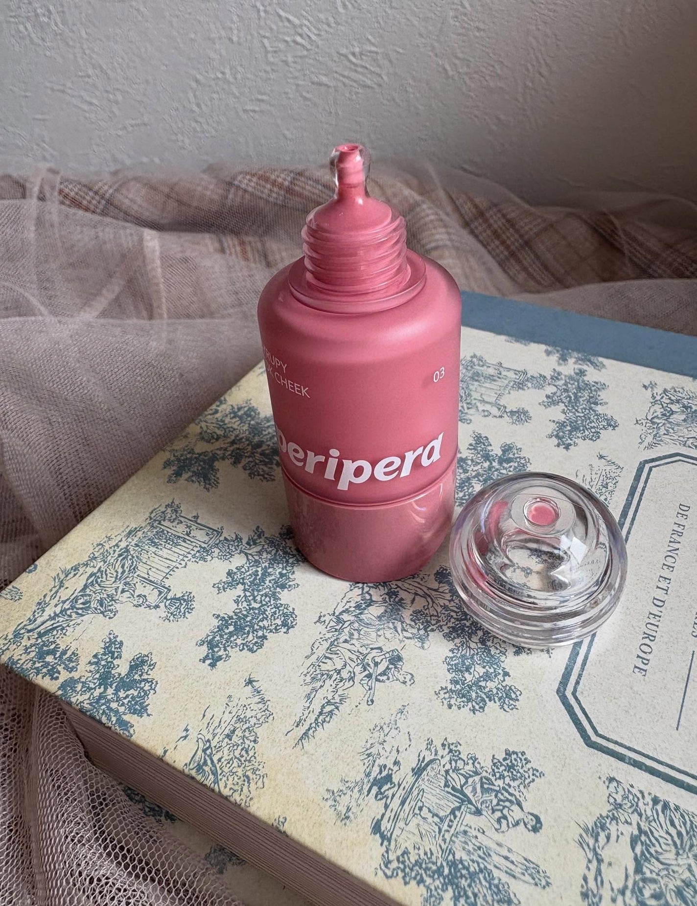 ペリペラ シロッピー トック チーク/PERIPERA/リキッドチークを使ったクチコミ(4枚目)