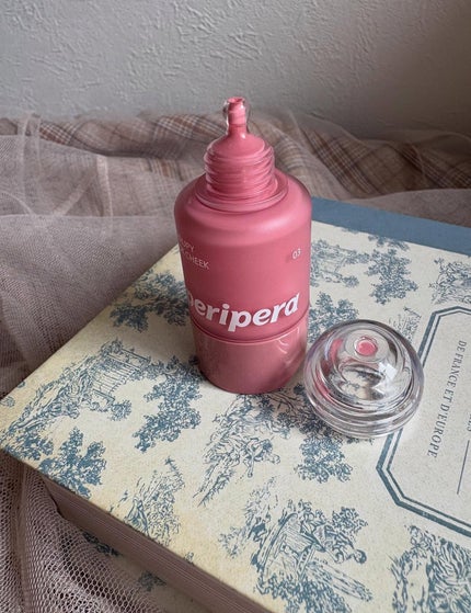 ペリペラ シロッピー トック チーク/PERIPERA/リキッドチークを使ったクチコミ(4枚目)