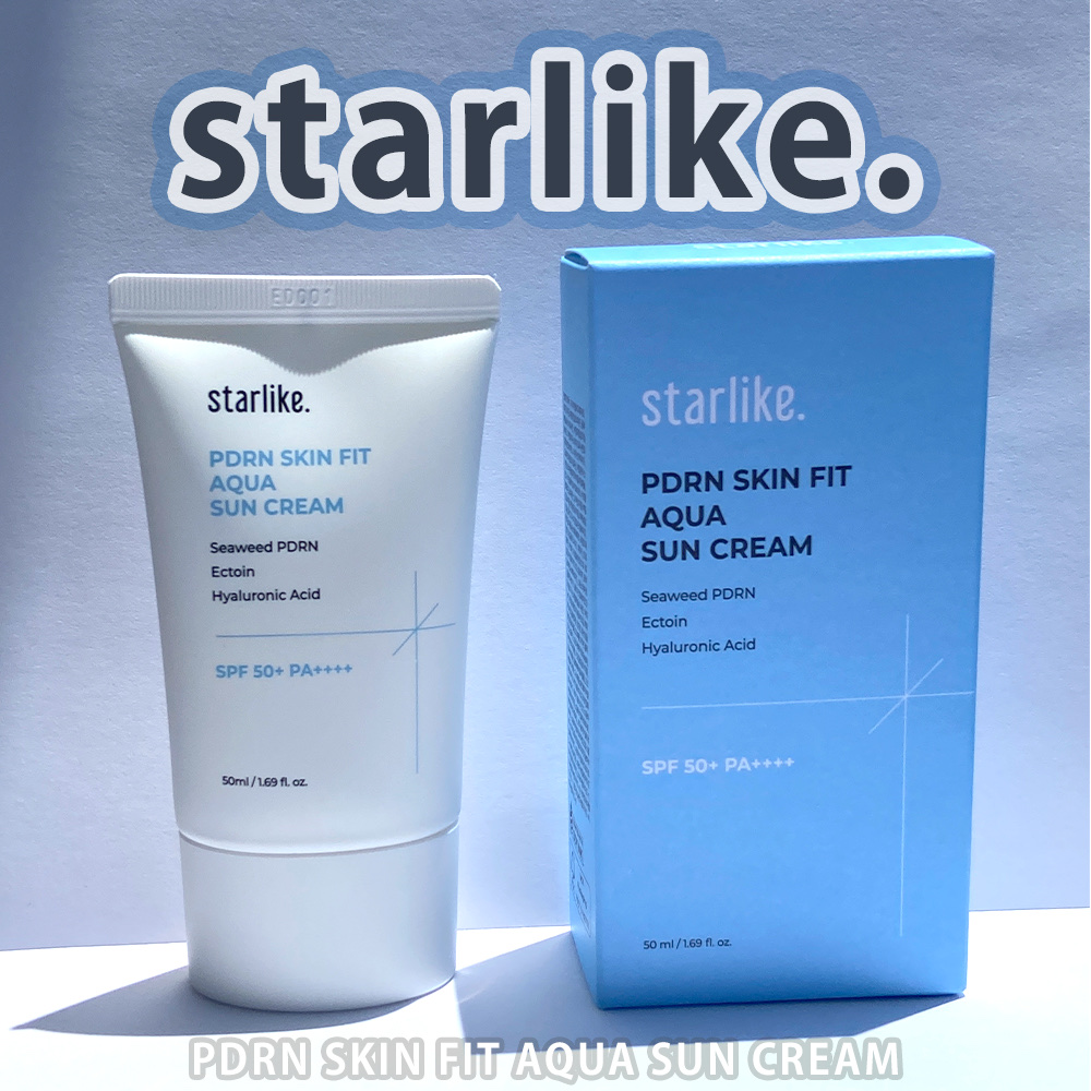 PDRNスキンフィットアクア 日焼け止め/STARLIKE/日焼け止めクリームを使ったクチコミ（1枚目）