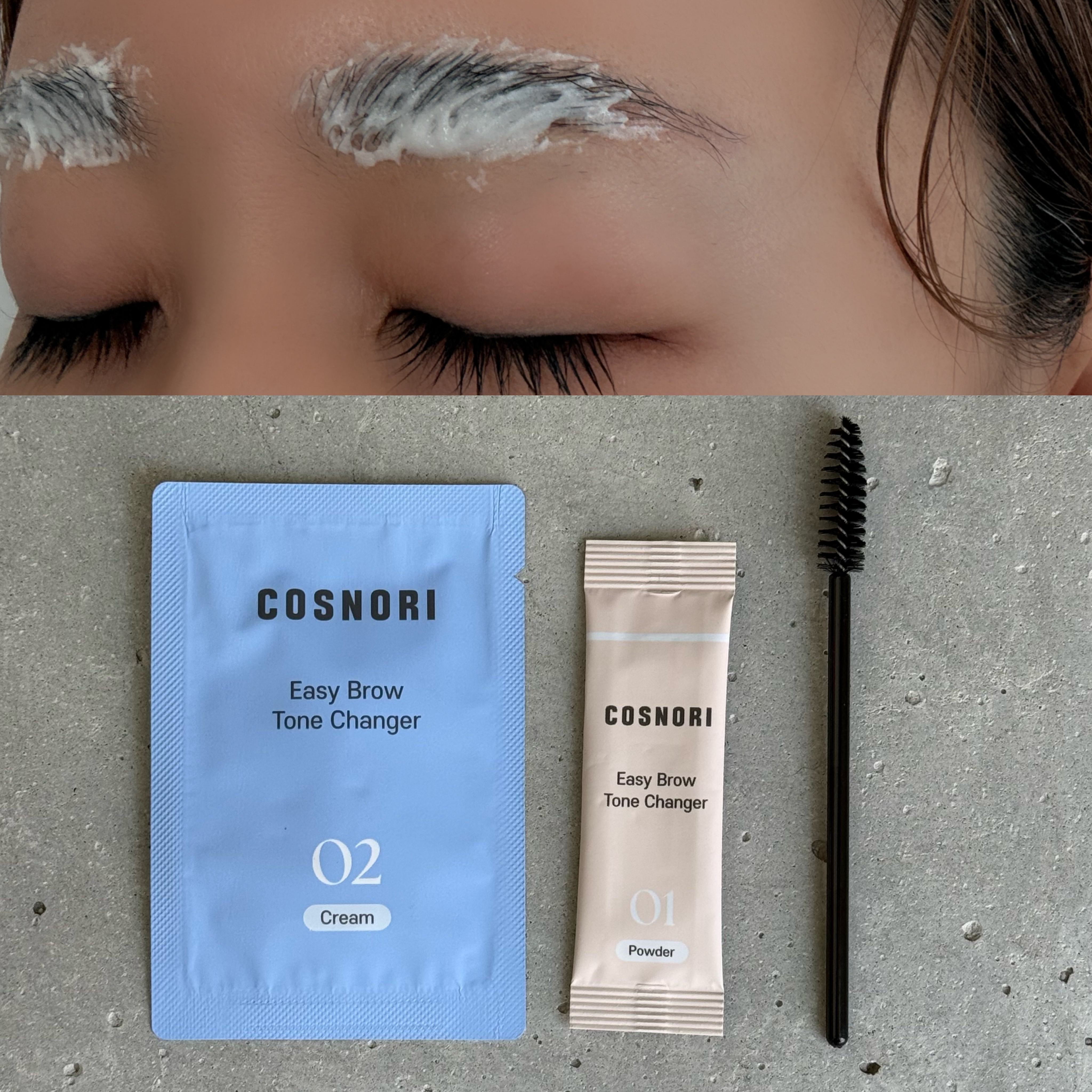 イージーブロウトーンチェンジャー/COSNORI/その他アイブロウを使ったクチコミ（3枚目）