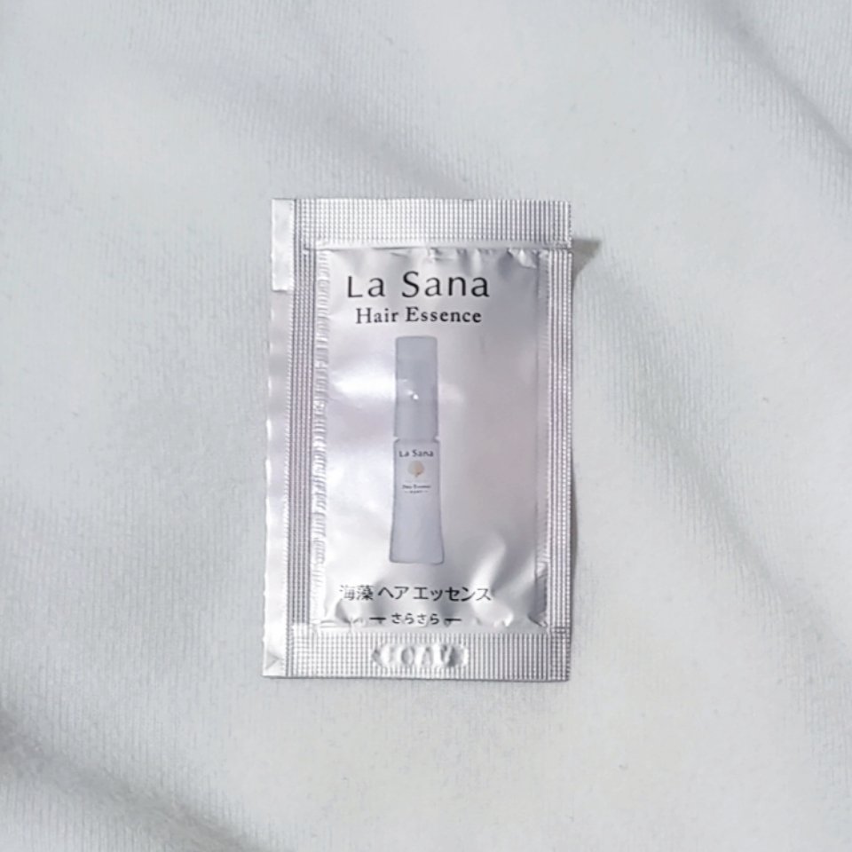 海藻 ヘア エッセンス さらさら/ラサーナ/ヘアオイルを使ったクチコミ（1枚目）