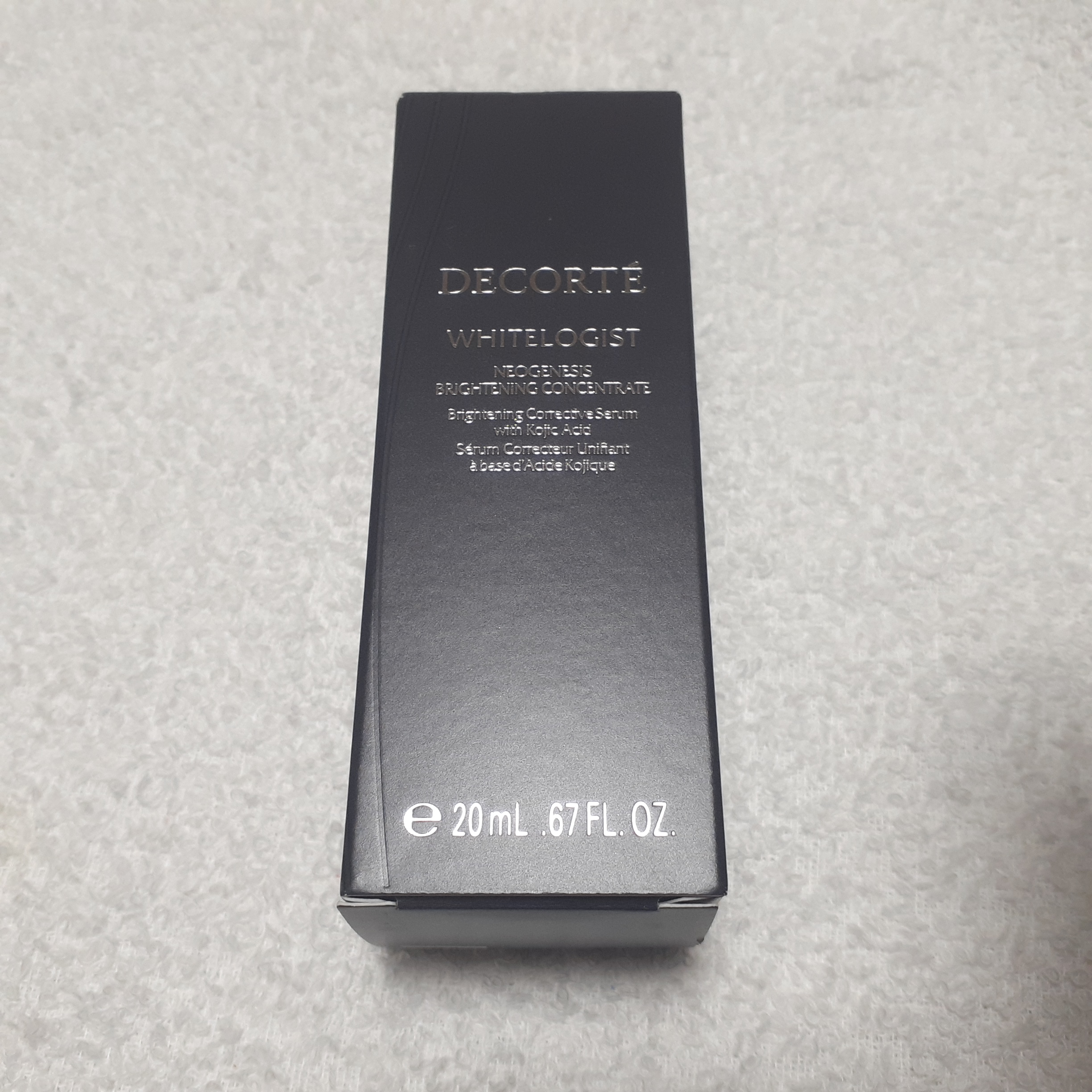 ホワイトロジスト　ネオジェネシス　ブライトニング コンセントレイト/DECORTÉ/美容液を使ったクチコミ（1枚目）