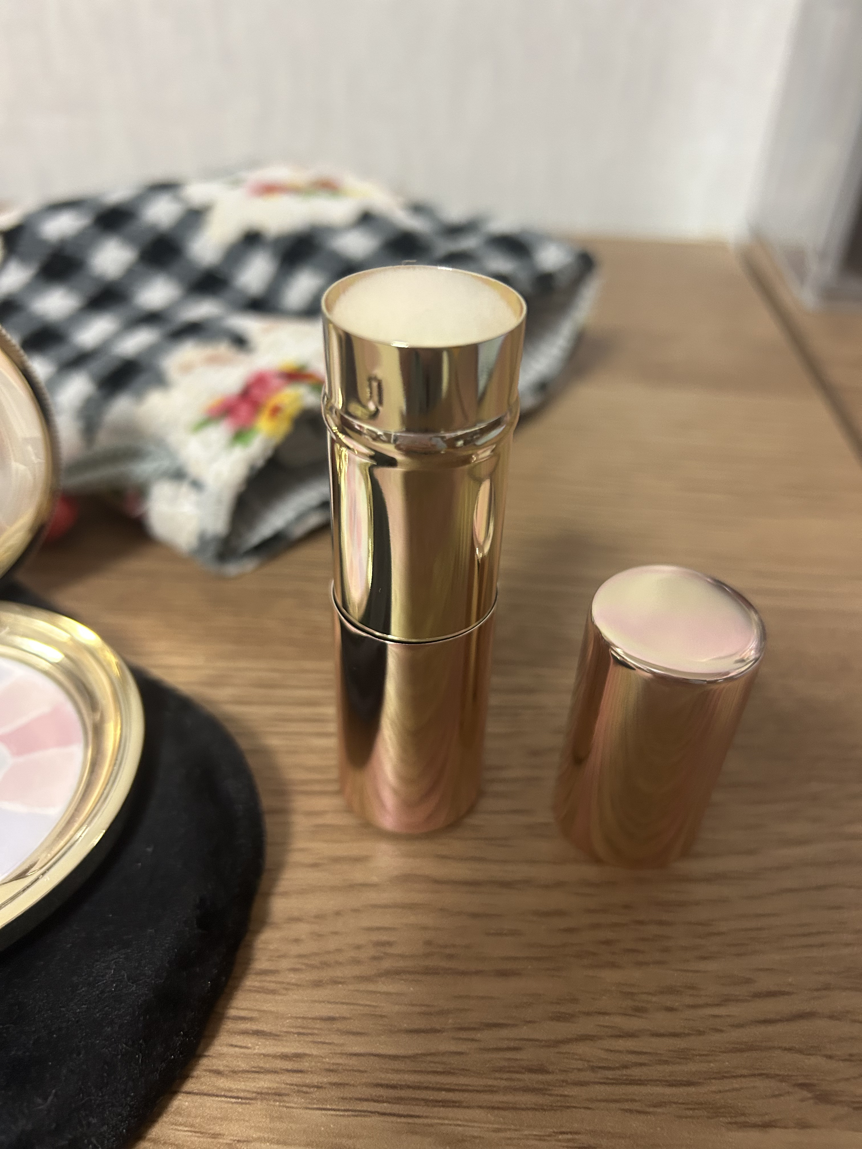 エンジェリッチブラシ スライドチーク/ロージーローザ/メイクブラシを使ったクチコミ（2枚目）