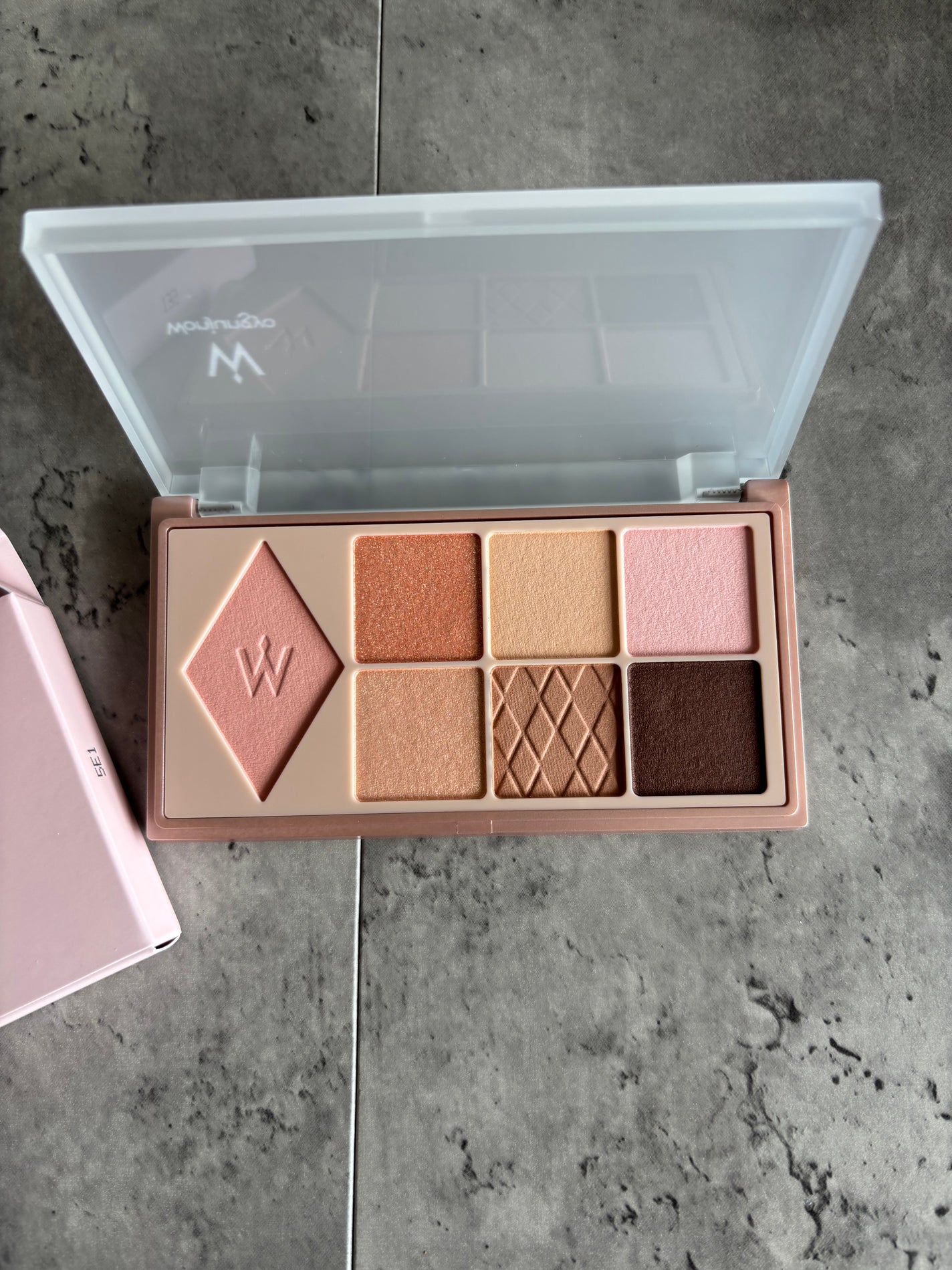 ウォンジョンヨ W デイリームードアップパレット /Wonjungyo/アイシャドウパレットを使ったクチコミ(1枚目)