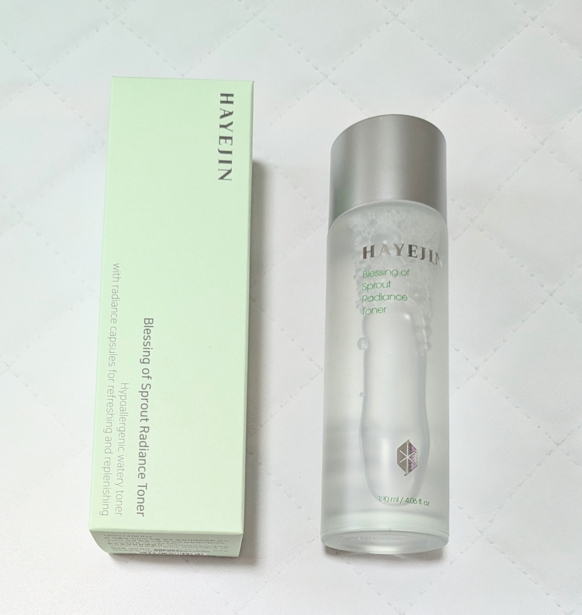 ブレッシングオブスプラウトラディアンストナー/HAYEJIN/化粧水を使ったクチコミ（2枚目）
