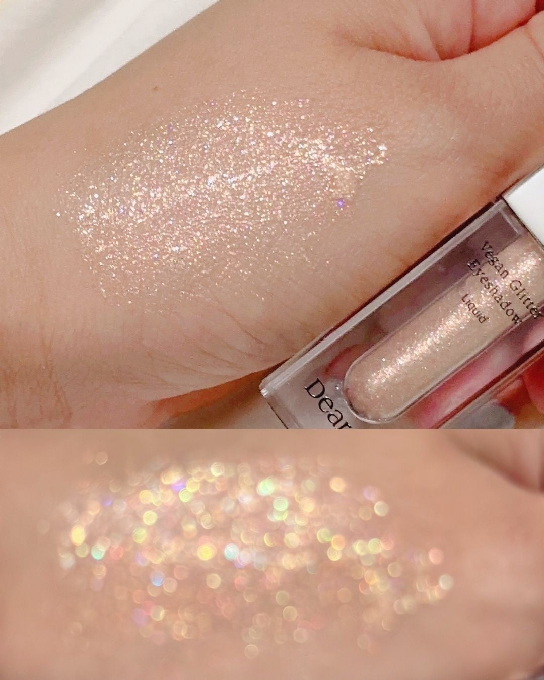 グリッターアイシャドウ/Dear.A/グリッターを使ったクチコミ(2枚目)