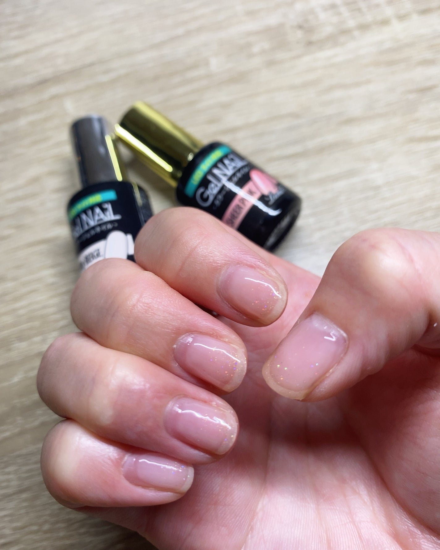 ジェルネイル(ライト対応)/セリア/ジェルネイルを使ったクチコミ(3枚目)