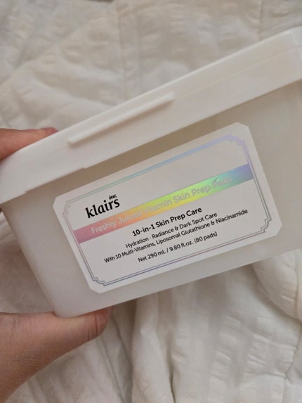 ビタグル10マスク/Klairs/シートマスク・パックを使ったクチコミ(1枚目)