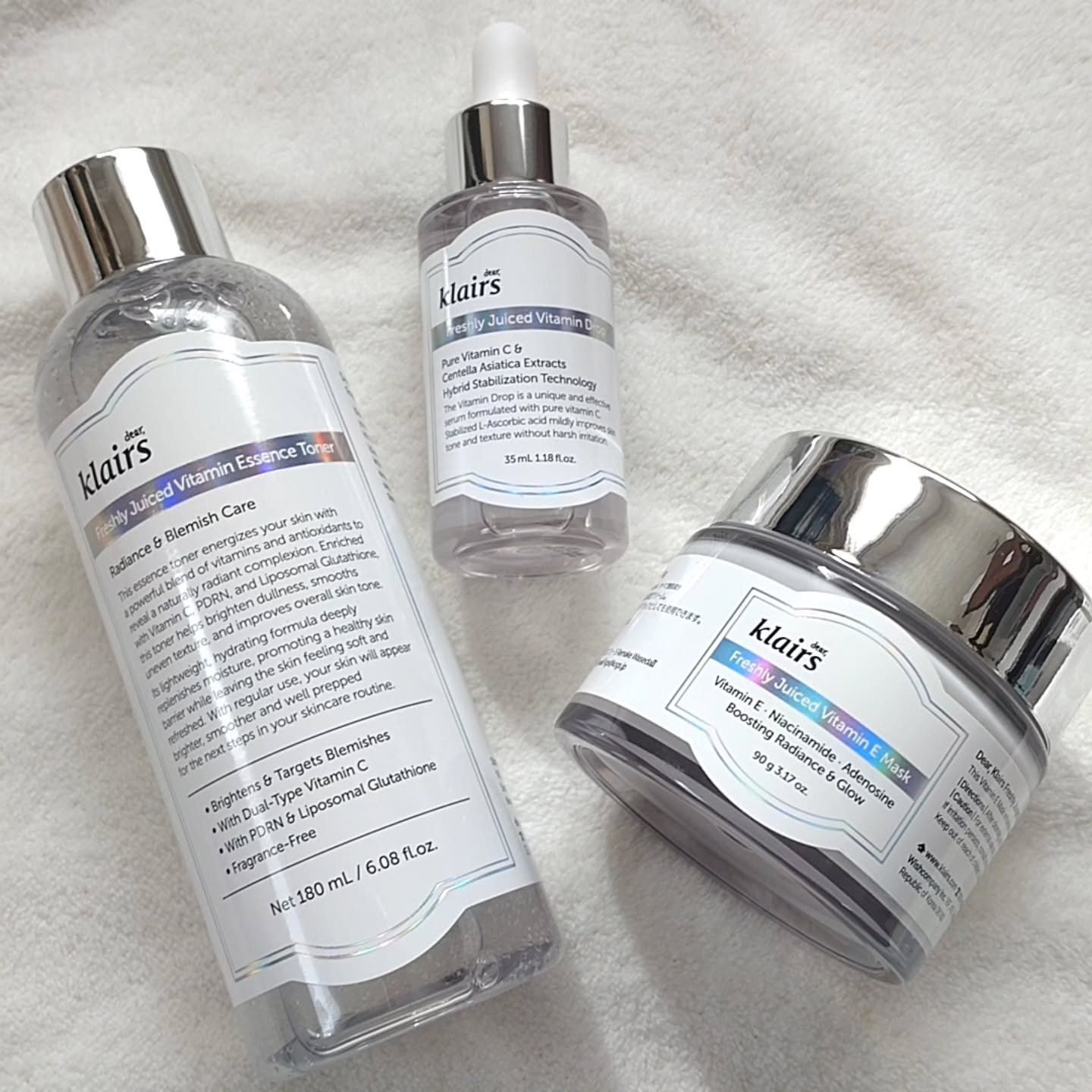 フレッシュリージュースドビタミンドロップ(35ml)/Klairs/美容液を使ったクチコミ（1枚目）