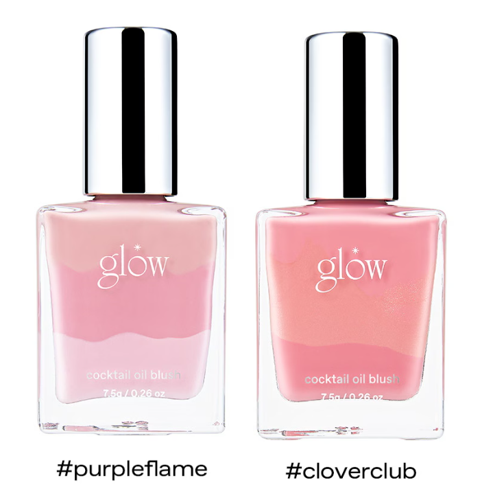 カクテルオイルブラッシャー/glow/リキッドチークを使ったクチコミ(1枚目)