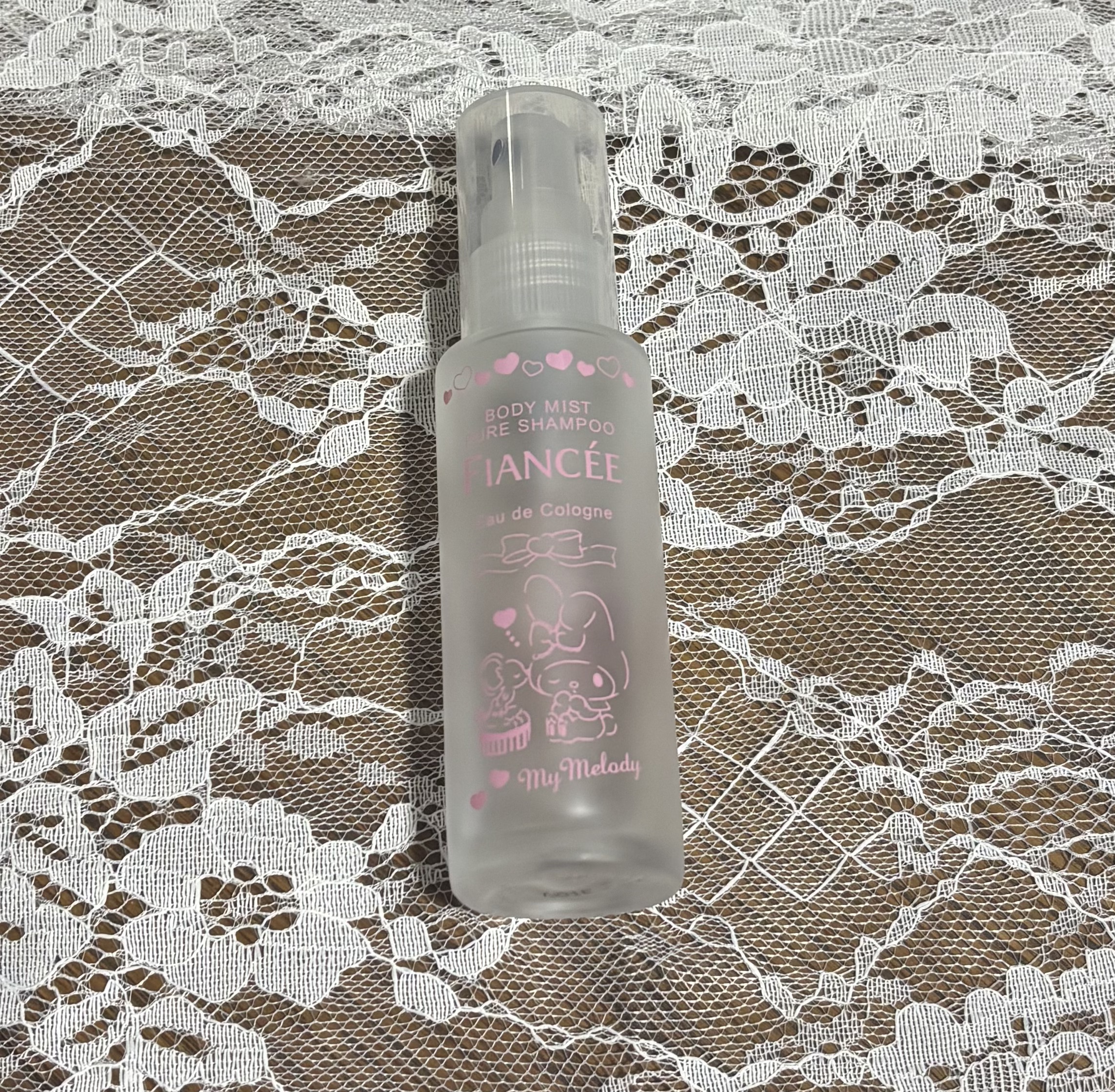 ボディミスト ピュアシャンプーの香り【パッケージリニューアル】/フィアンセ/香水(レディース)を使ったクチコミ（1枚目）