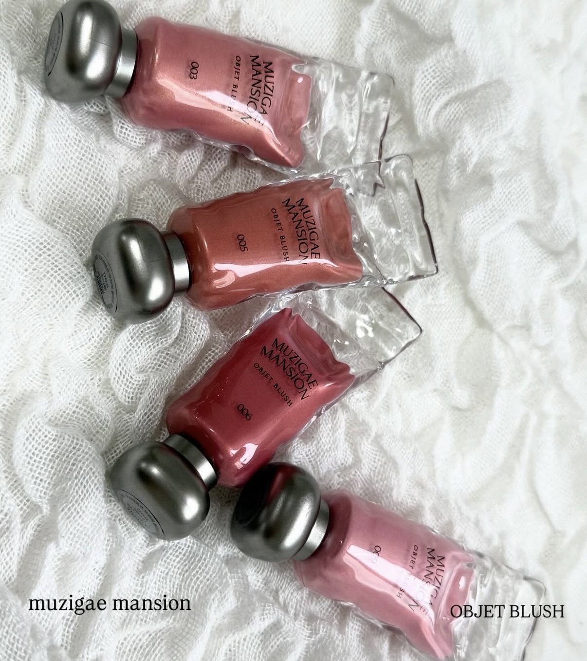 オブジェブラッシュ/MUZIGAE MANSION/リキッドチークを使ったクチコミ（1枚目）