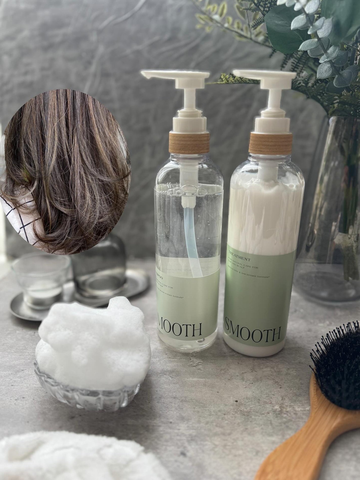 ピュアナチュラルボタニカル スムースケアシャンプー/ピュアナチュラル/市販シャンプーを使ったクチコミ(1枚目)