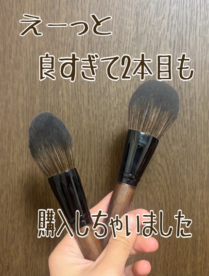パウダーブラシEX/ロージーローザ/メイクブラシを使ったクチコミ(1枚目)