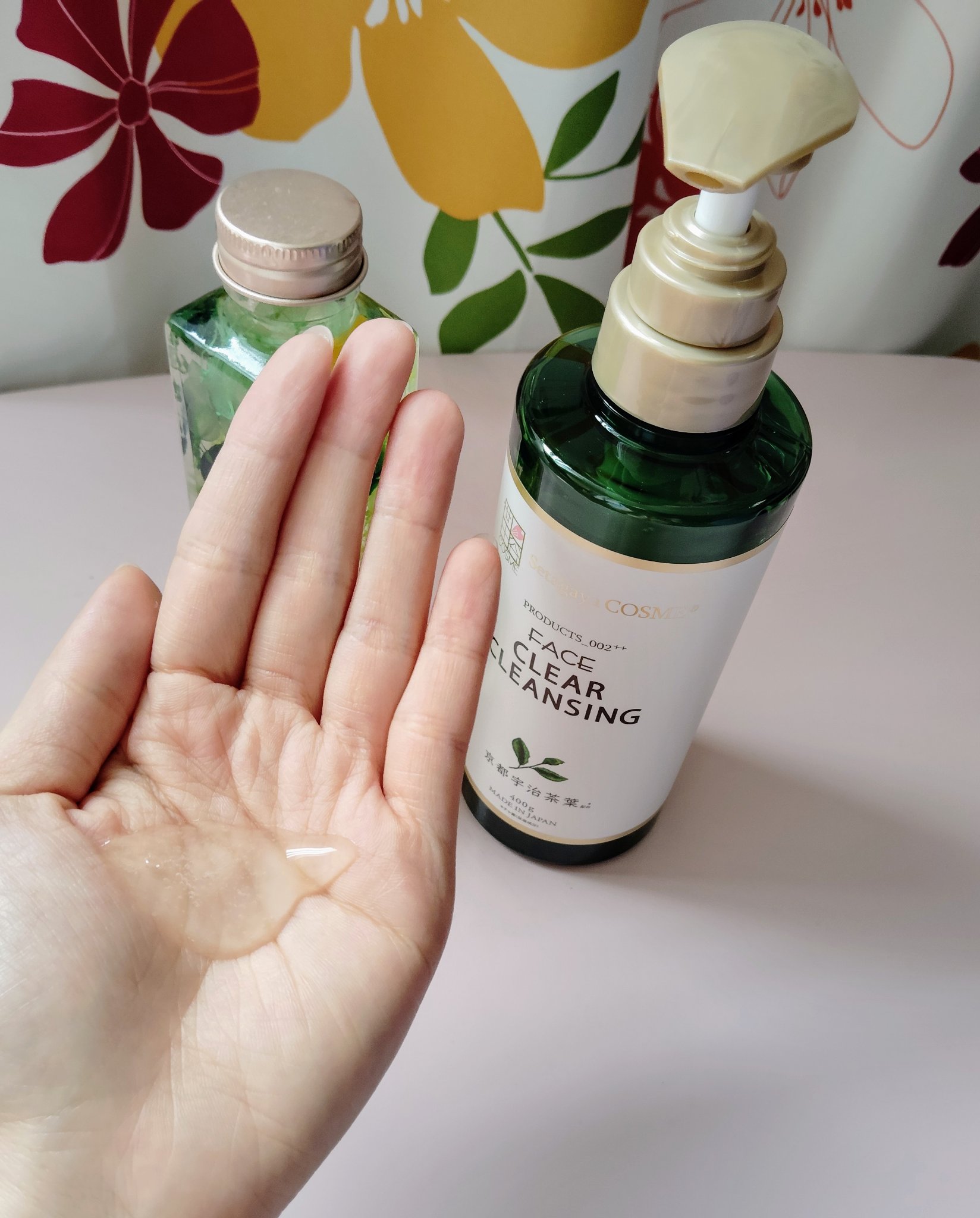 クリアクレンジング 京都宇治茶葉/世田谷コスメ/クレンジングジェルを使ったクチコミ（3枚目）