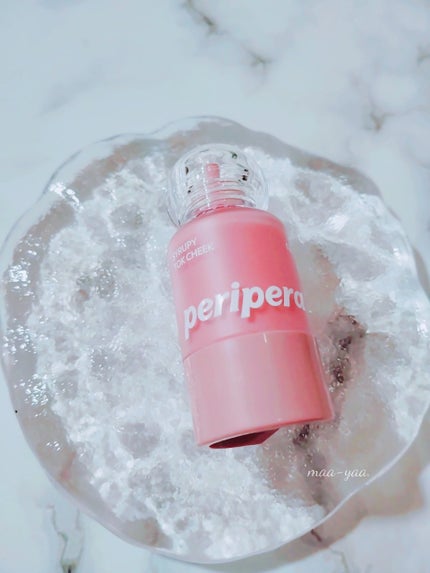 シロッピー トック チーク/PERIPERA/リキッドチークを使ったクチコミ(1枚目)