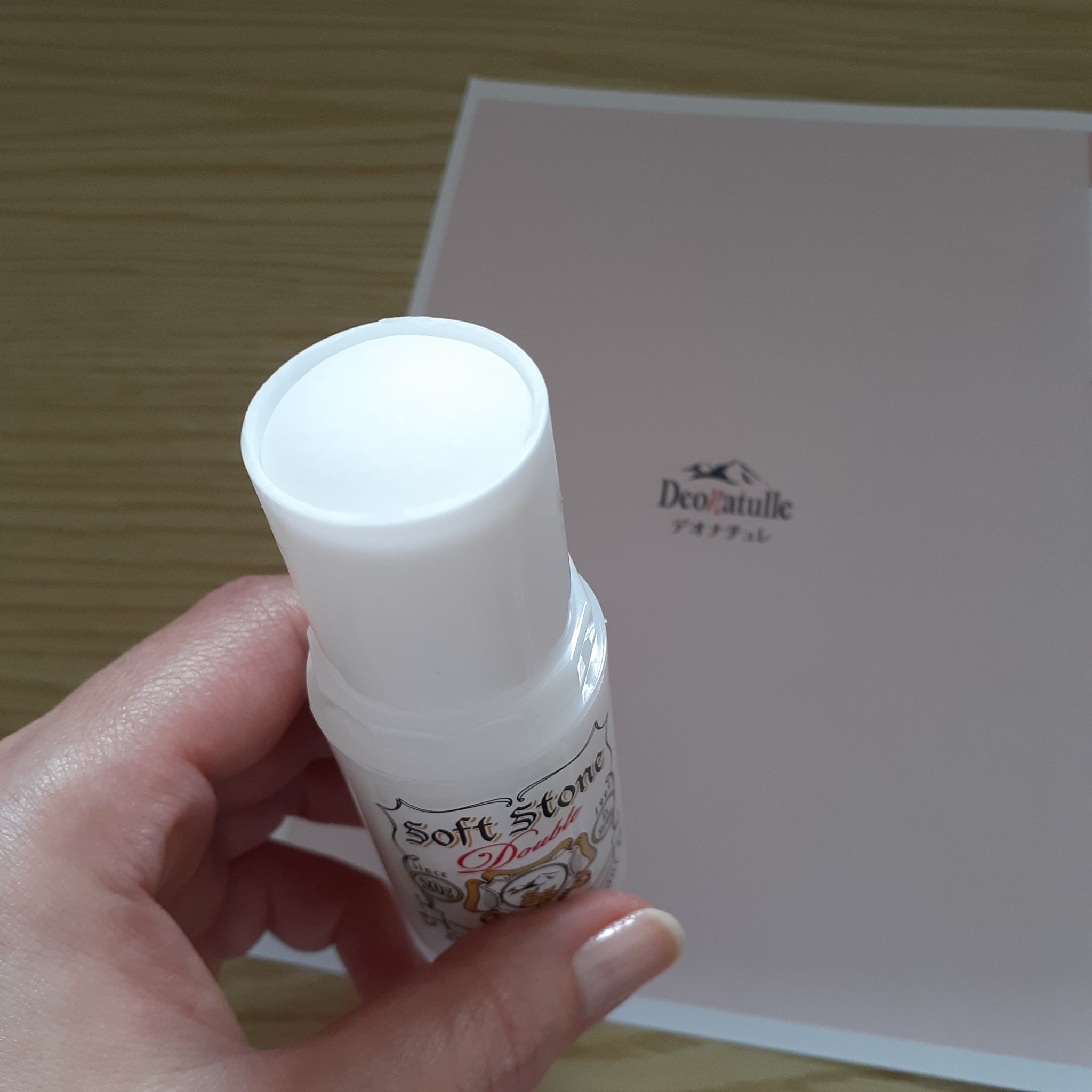 薬用ソフトストーンＷ/デオナチュレ/デオドラント・制汗剤を使ったクチコミ（3枚目）