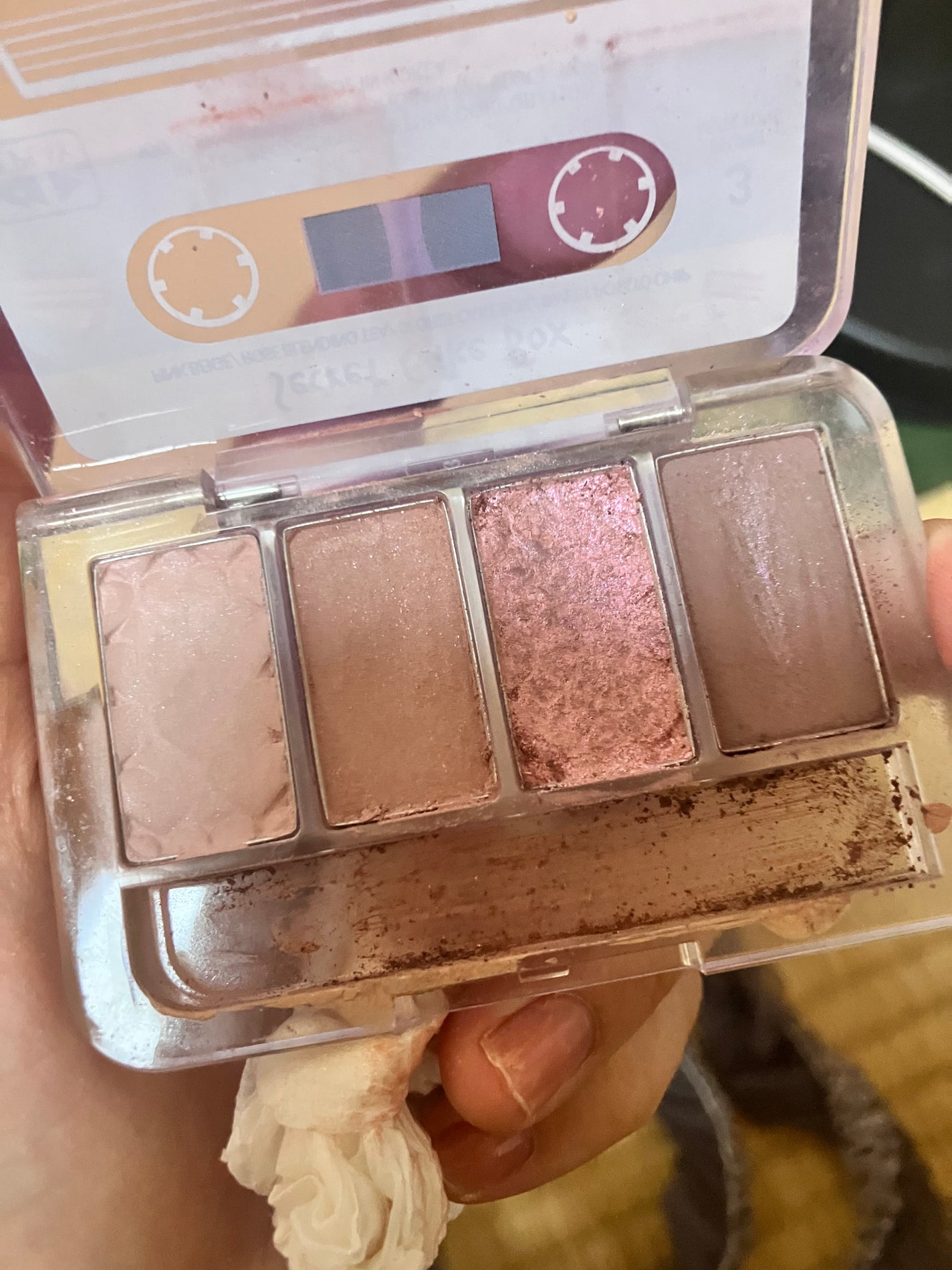 プレイカラーアイズミニ リプレイコレクション/ETUDE/アイシャドウパレットを使ったクチコミ(1枚目)