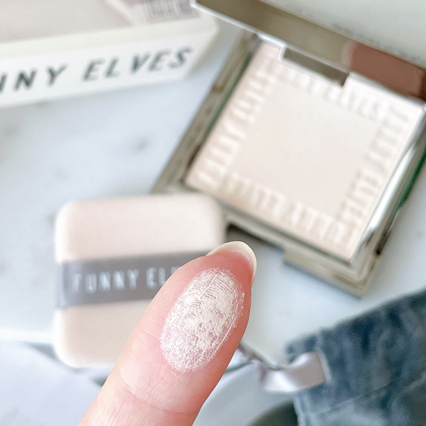 ソフトマットプレストパウダー/FUNNY ELVES方里/プレストパウダーを使ったクチコミ(5枚目)