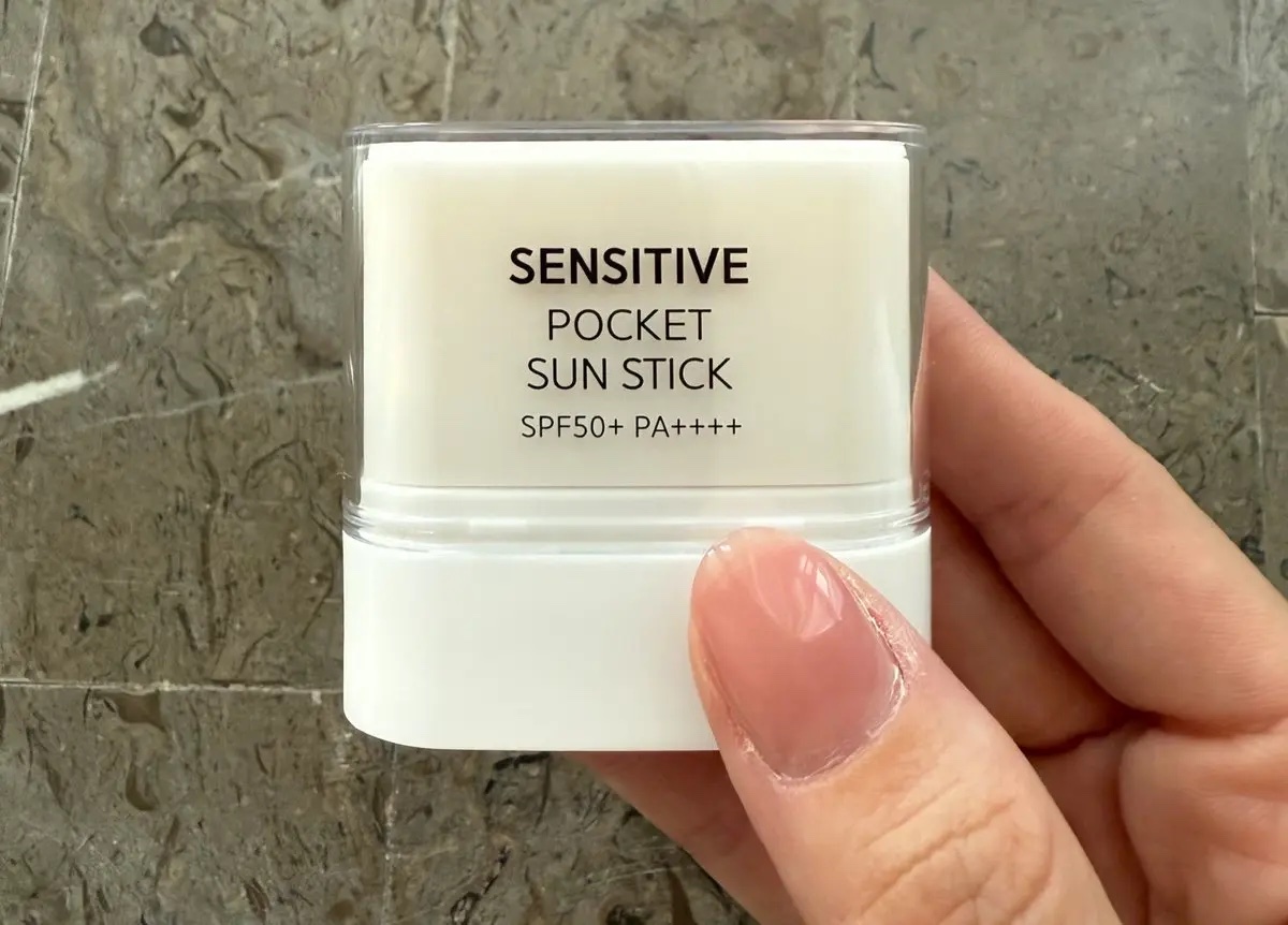 センシティブポケットサンスティック/SAM'U/日焼け止めスティックを使ったクチコミ（1枚目）