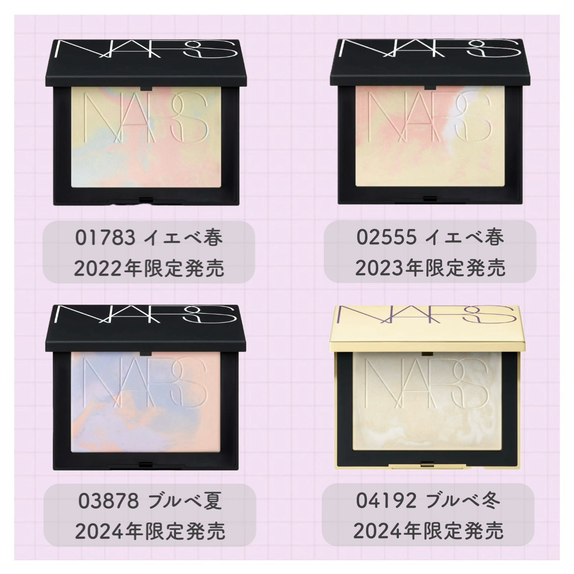 ライトリフレクティング プリズマティックパウダー/NARS/プレストパウダーを使ったクチコミ（3枚目）