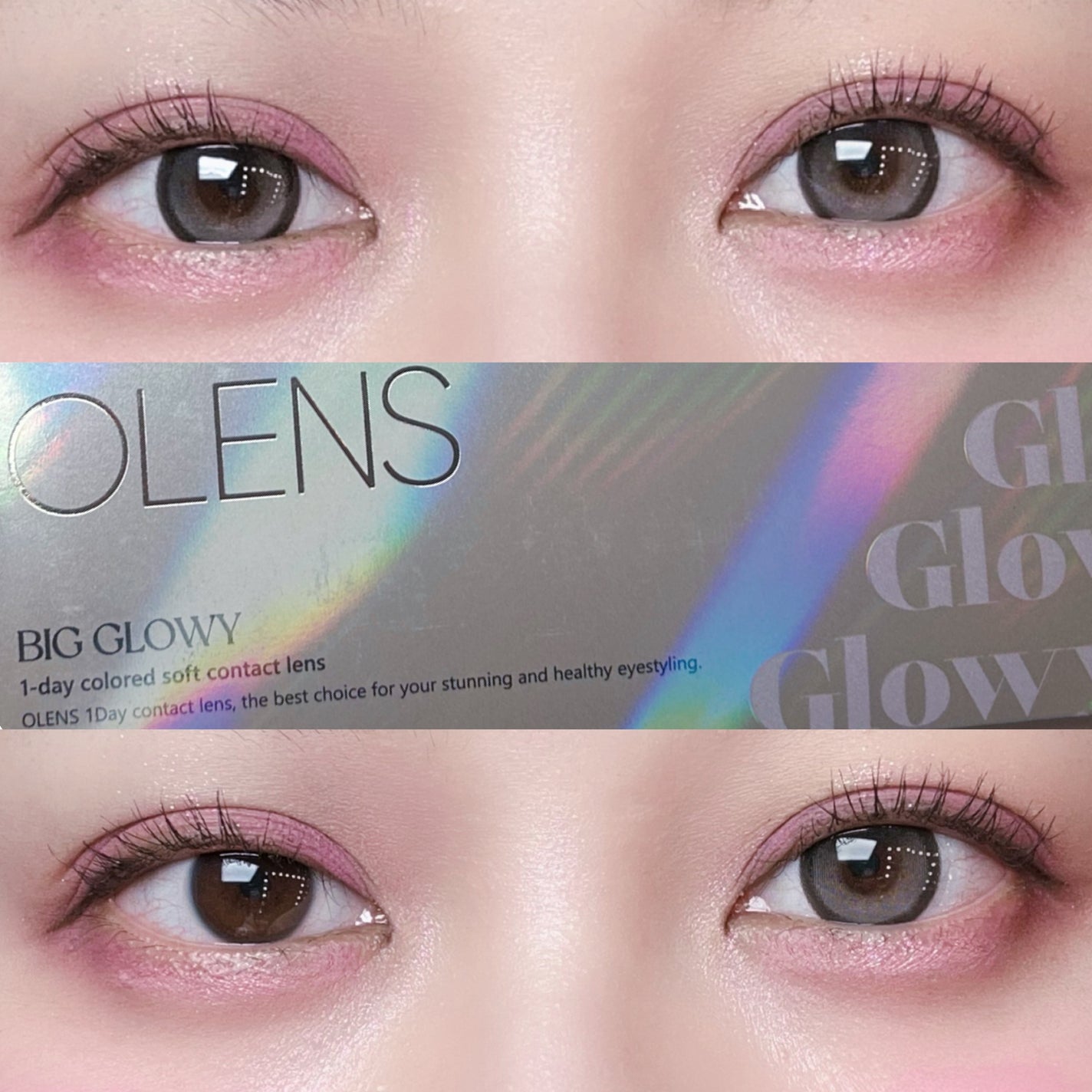 Big Glowy 1day/OLENS/ワンデー(1DAY)カラコンを使ったクチコミ(1枚目)