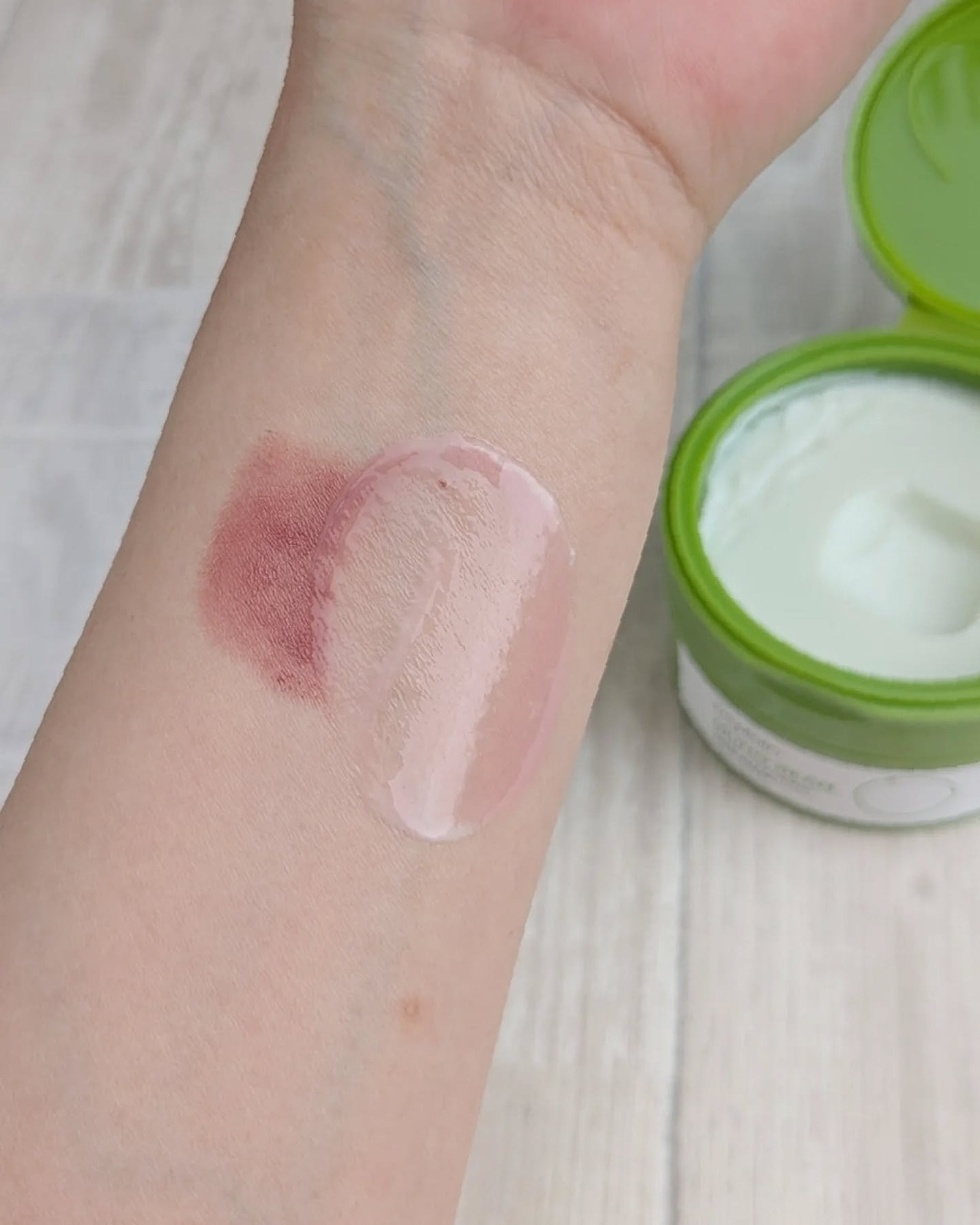 緑豆毛穴クレンジングミルクバーム/beplain/クレンジングバームを使ったクチコミ(4枚目)