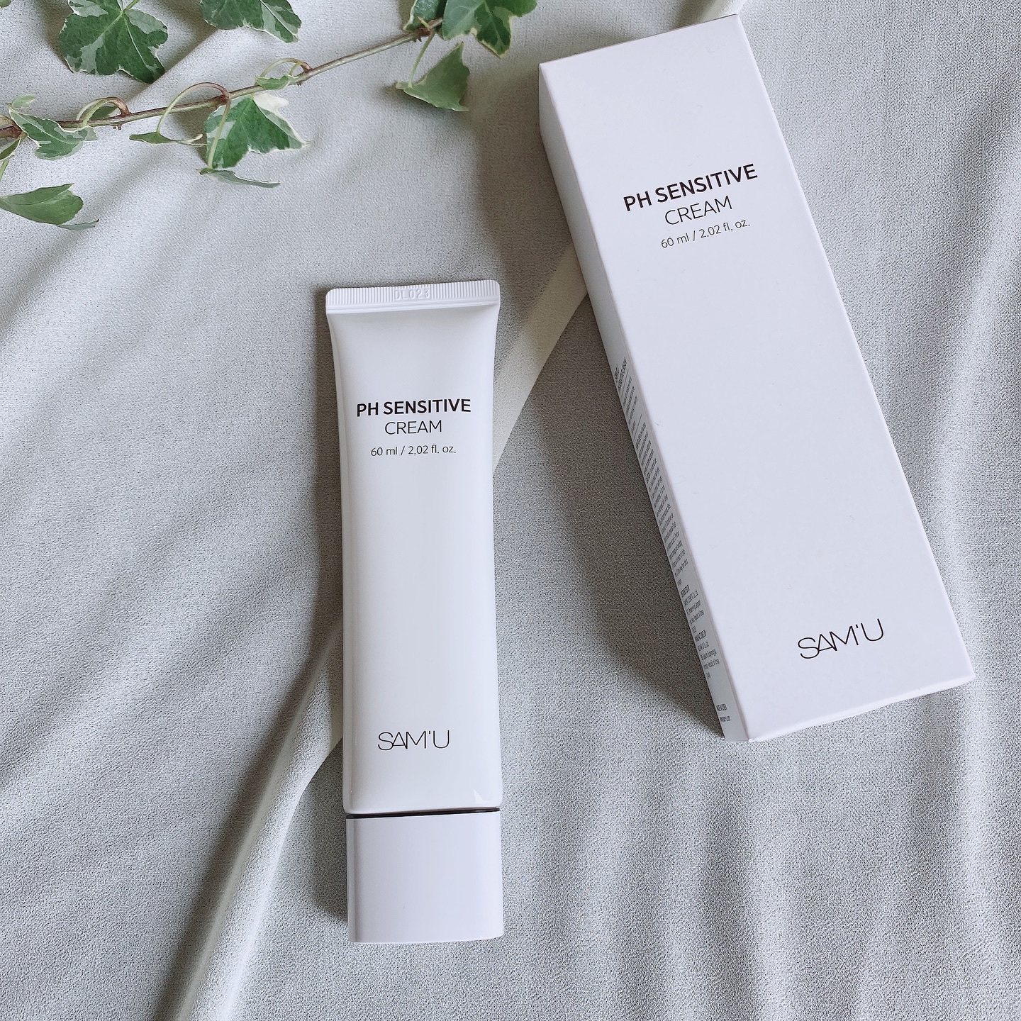 PHセンシティブクリームチューブ 60ml/SAM'U/フェイスクリームを使ったクチコミ（2枚目）