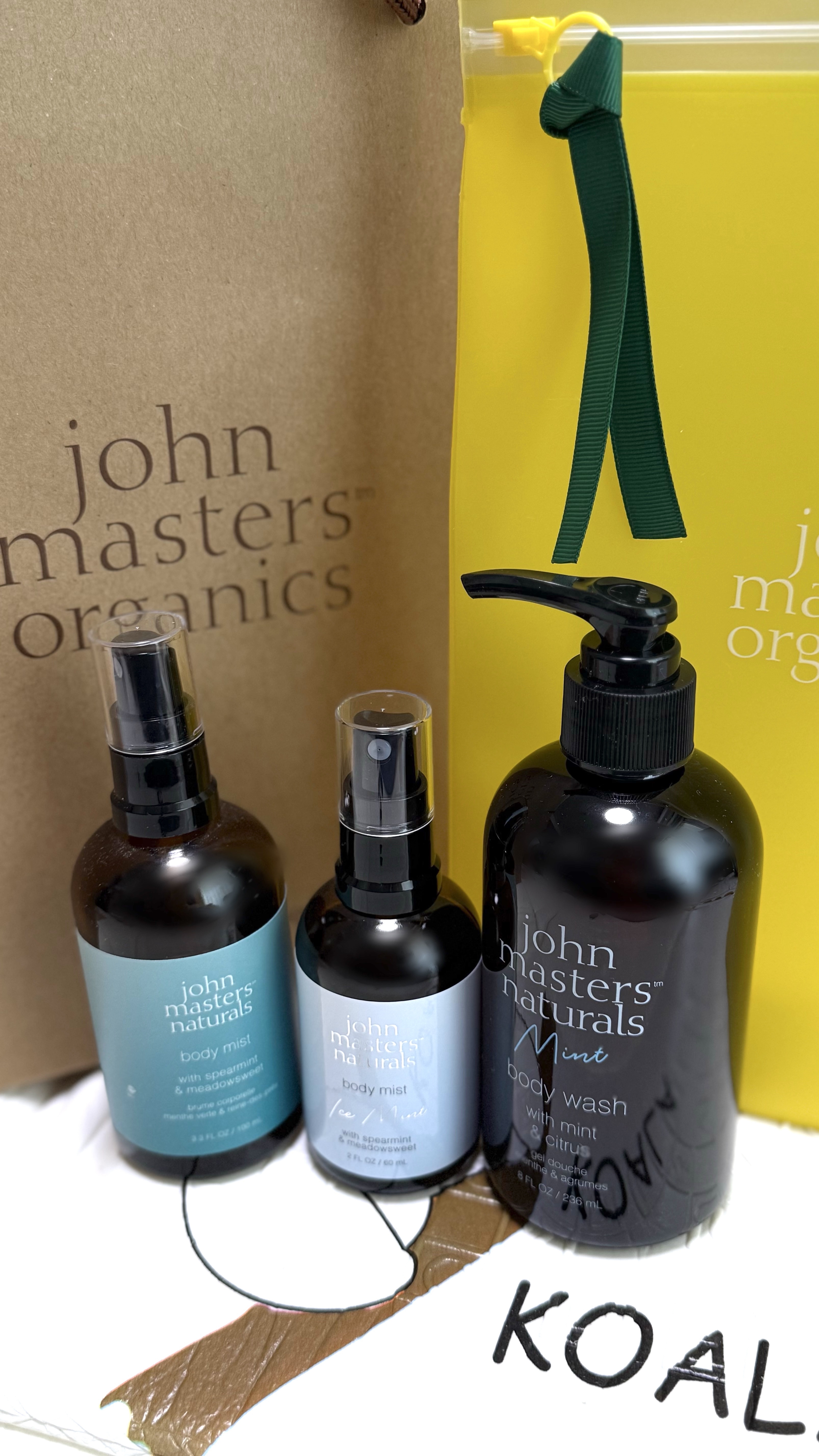 S&Mボディミスト ミント/john masters organics/ボディローションを使ったクチコミ（1枚目）