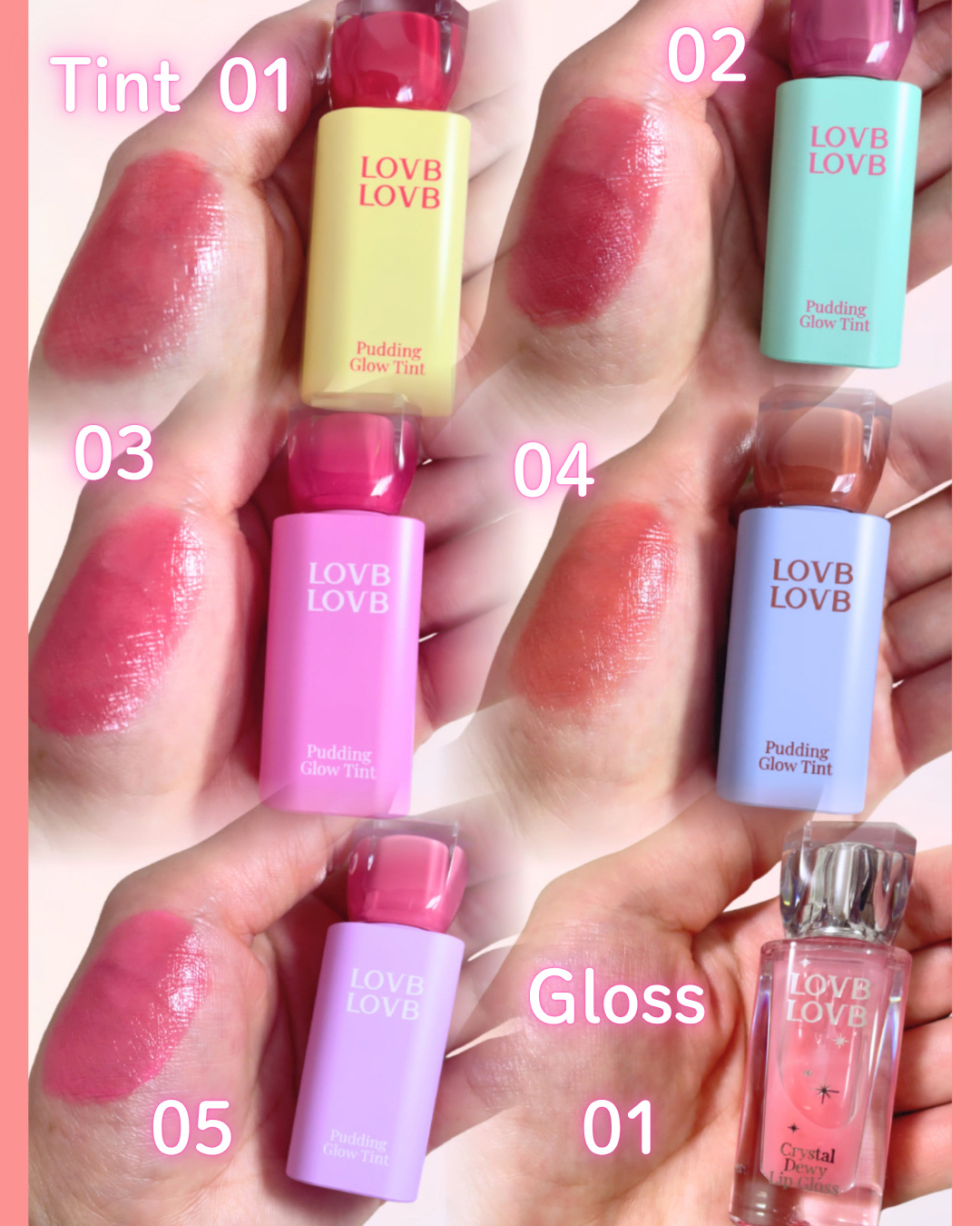Pudding Glow Tint/LOVBLOVB/口紅を使ったクチコミ（2枚目）
