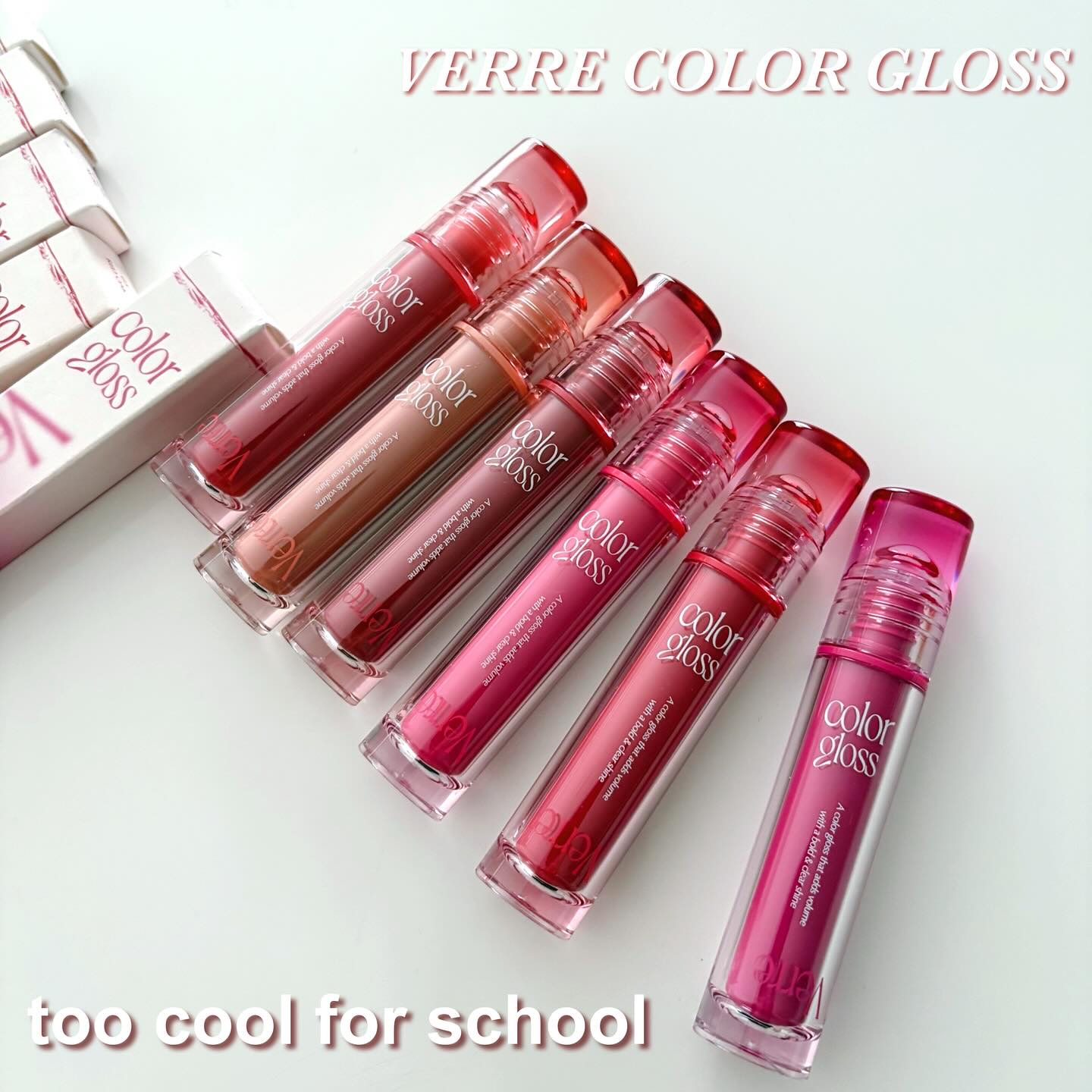ベールカラーグロス/too cool for school/リップグロスを使ったクチコミ（1枚目）